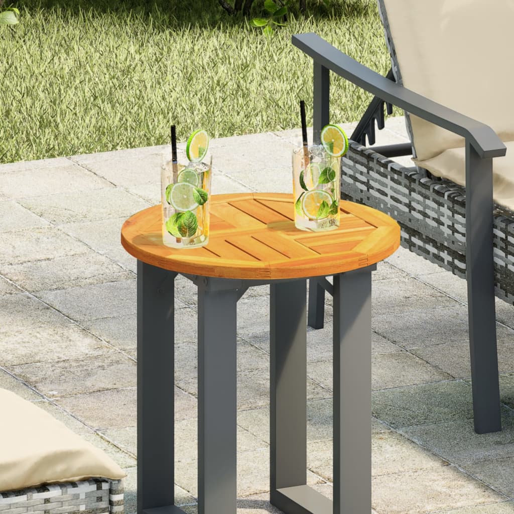 Tafelblad rond Ø 40x2 cm massief acaciahout is nu te koop bij PeponiXL, paradijselijk wonen!
