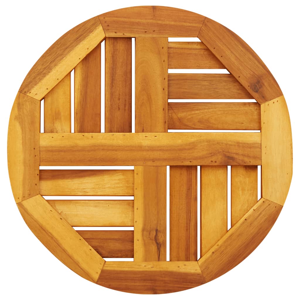 Tafelblad rond Ø 40x2 cm massief acaciahout is nu te koop bij PeponiXL, paradijselijk wonen!