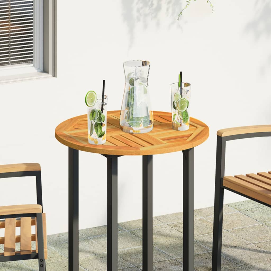 Tafelblad rond Ø 60x2 cm massief acaciahout