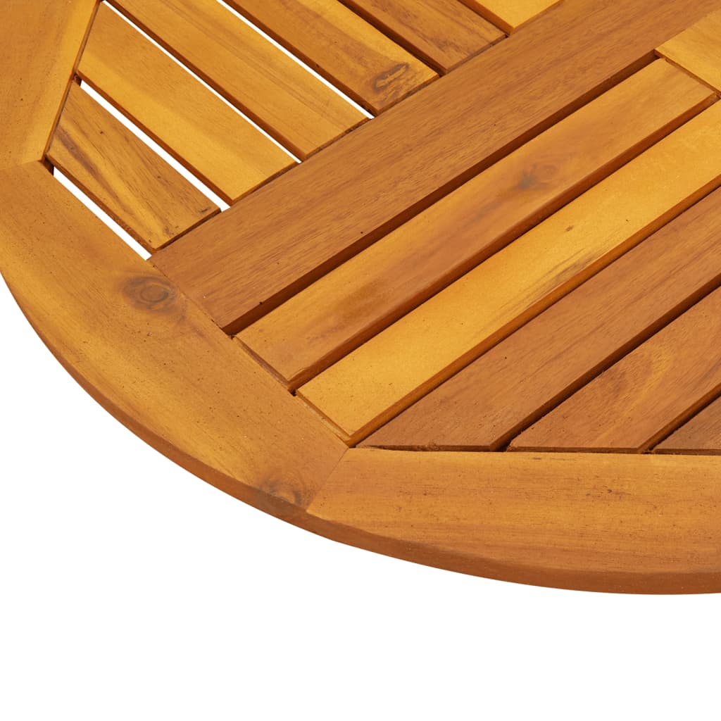 Tafelblad rond Ø 70x2 cm massief acaciahout is nu te koop bij PeponiXL, paradijselijk wonen!