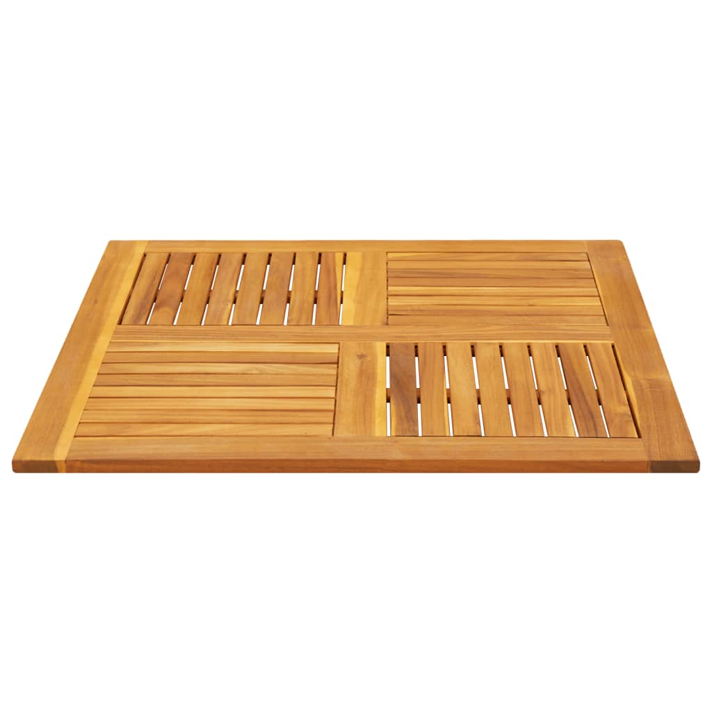 Tafelblad vierkant 90x90x2,2 cm massief acaciahout is nu te koop bij PeponiXL, paradijselijk wonen!