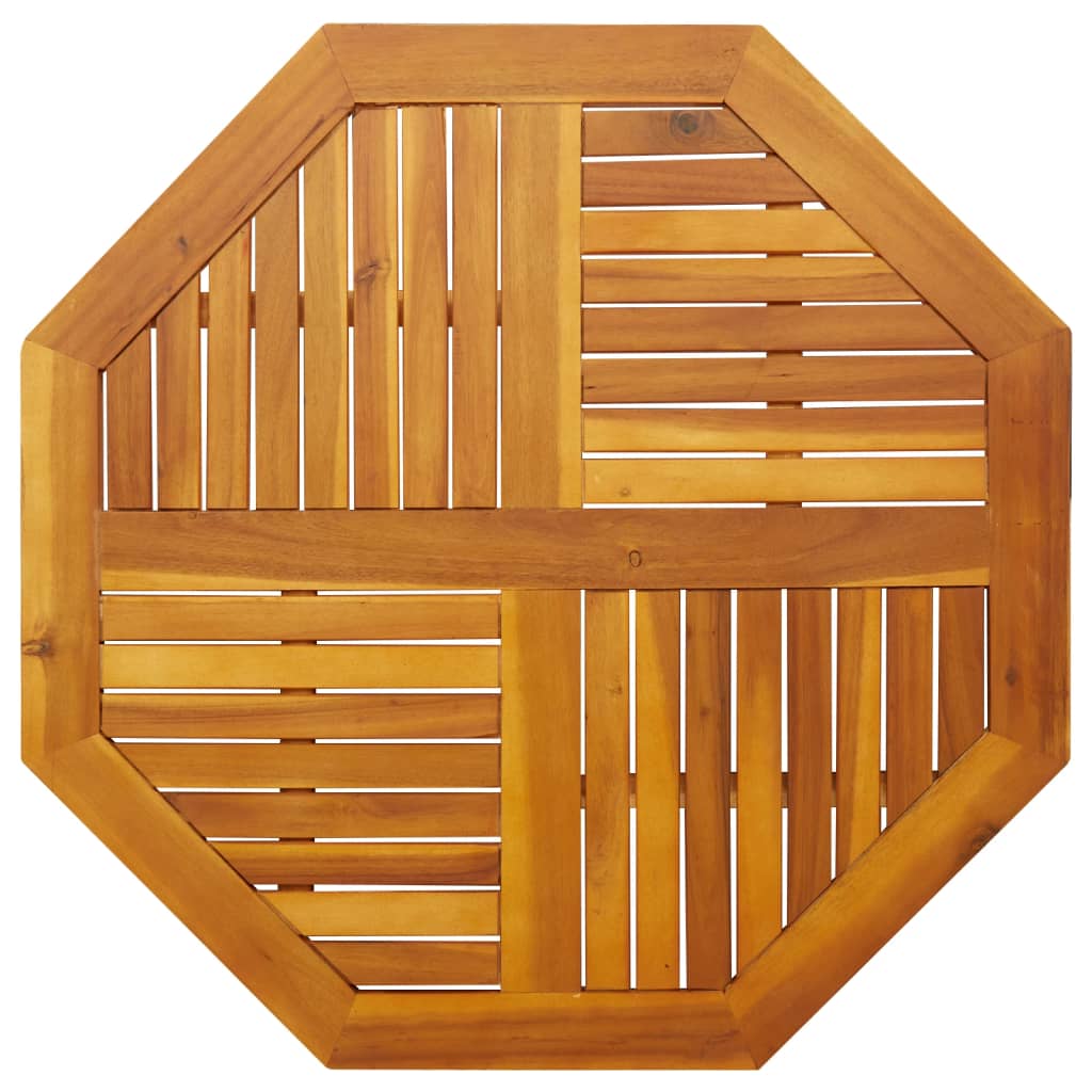 Tafelblad achthoekig 90x90x2,2 cm massief acaciahout is nu te koop bij PeponiXL, paradijselijk wonen!