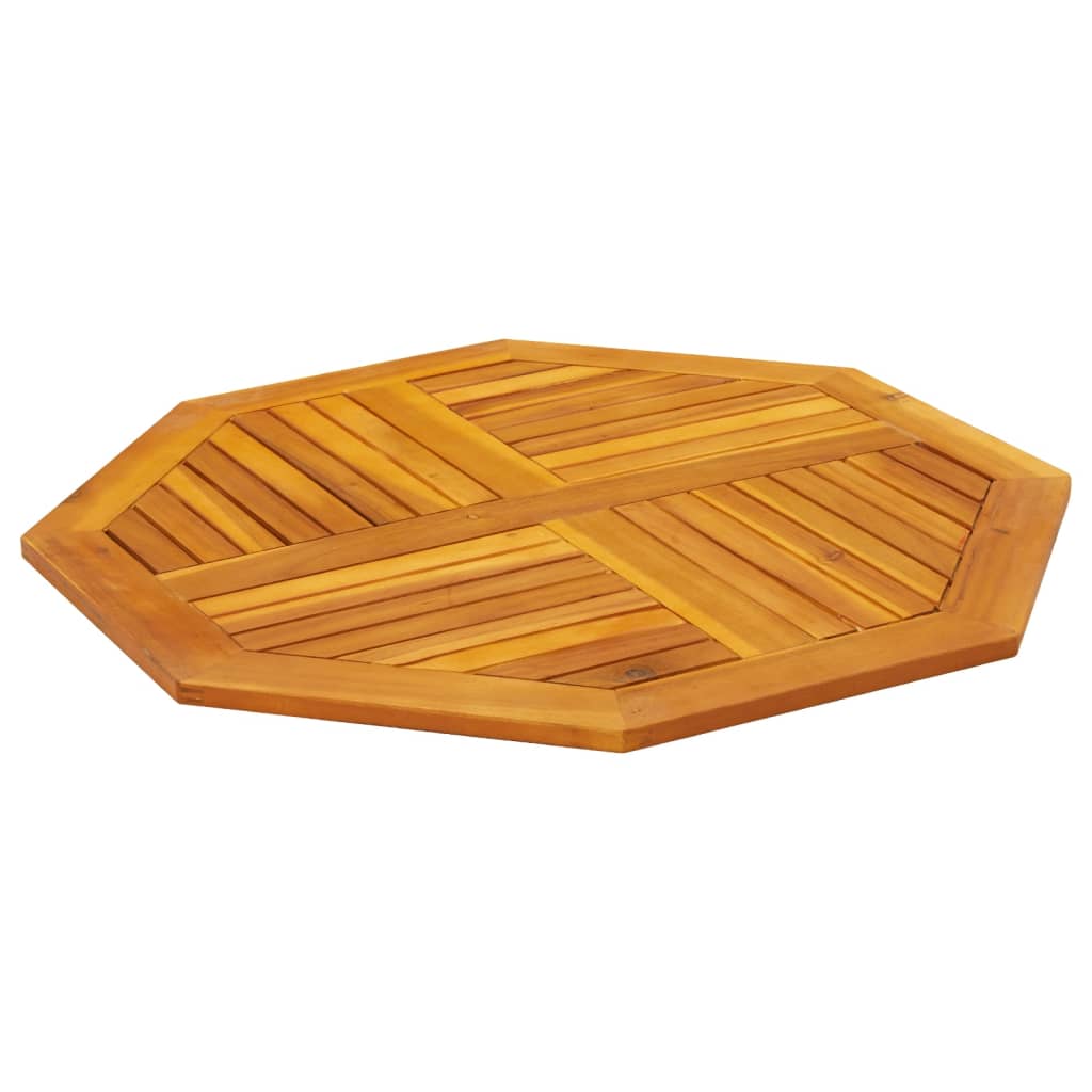 Tafelblad achthoekig 90x90x2,2 cm massief acaciahout is nu te koop bij PeponiXL, paradijselijk wonen!