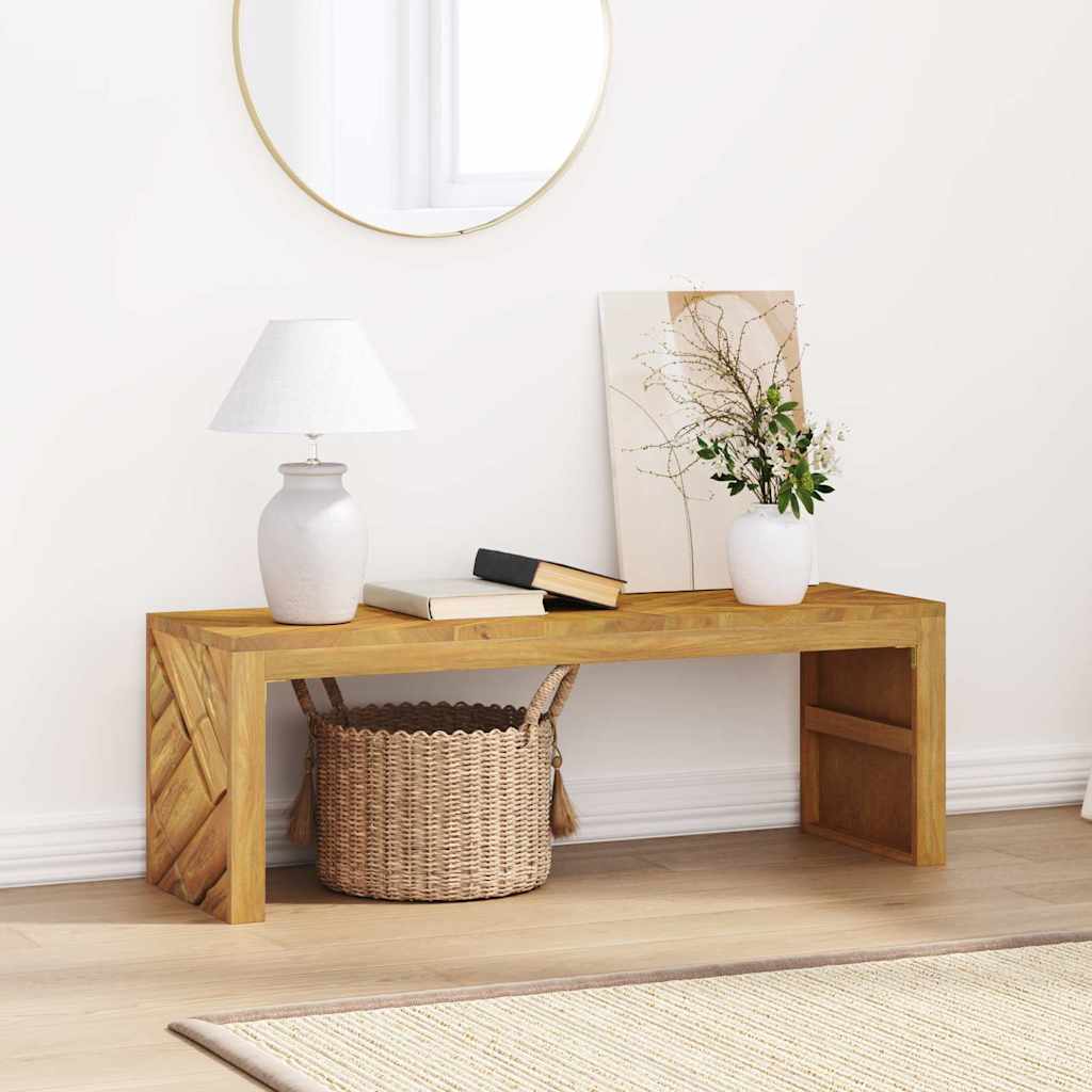 Salontafel 110x35x38 cm massief teakhout is nu te koop bij PeponiXL, paradijselijk wonen!