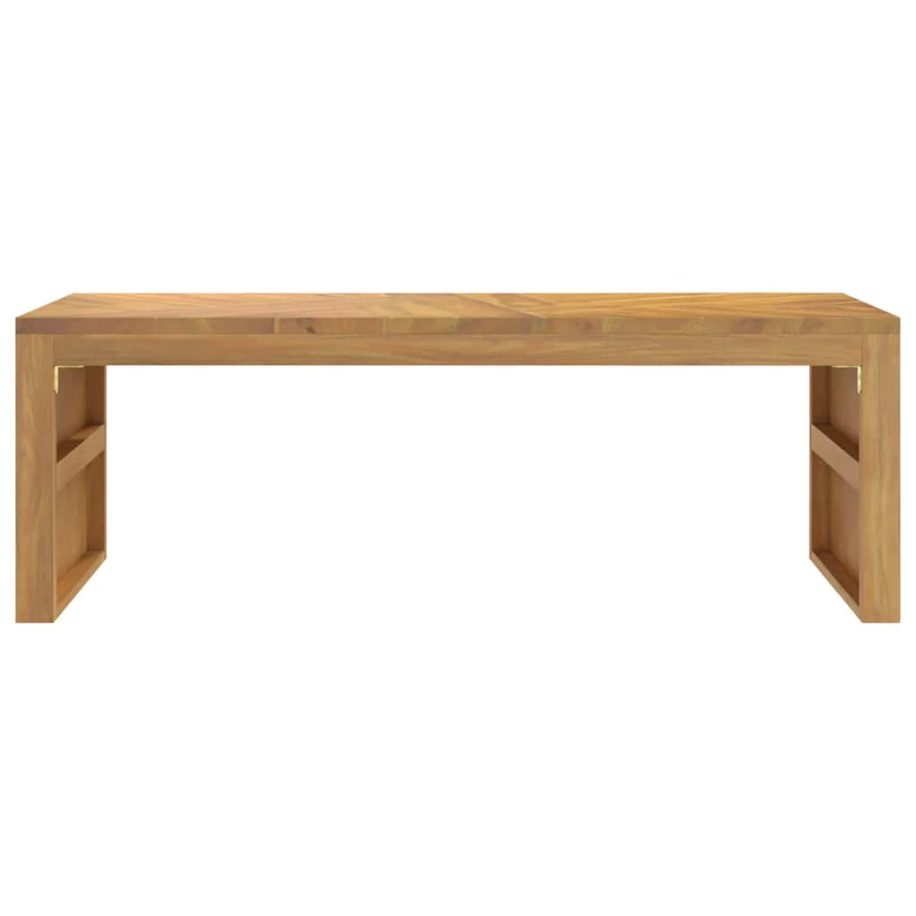Salontafel 110x35x38 cm massief teakhout is nu te koop bij PeponiXL, paradijselijk wonen!