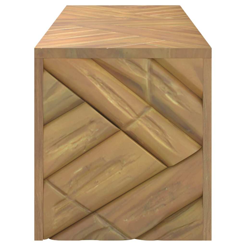 Salontafel 110x35x38 cm massief teakhout is nu te koop bij PeponiXL, paradijselijk wonen!