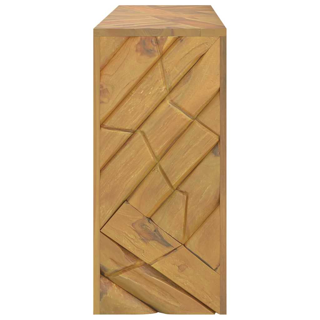 Wandtafel 110x35x75 cm massief teakhout is nu te koop bij PeponiXL, paradijselijk wonen!