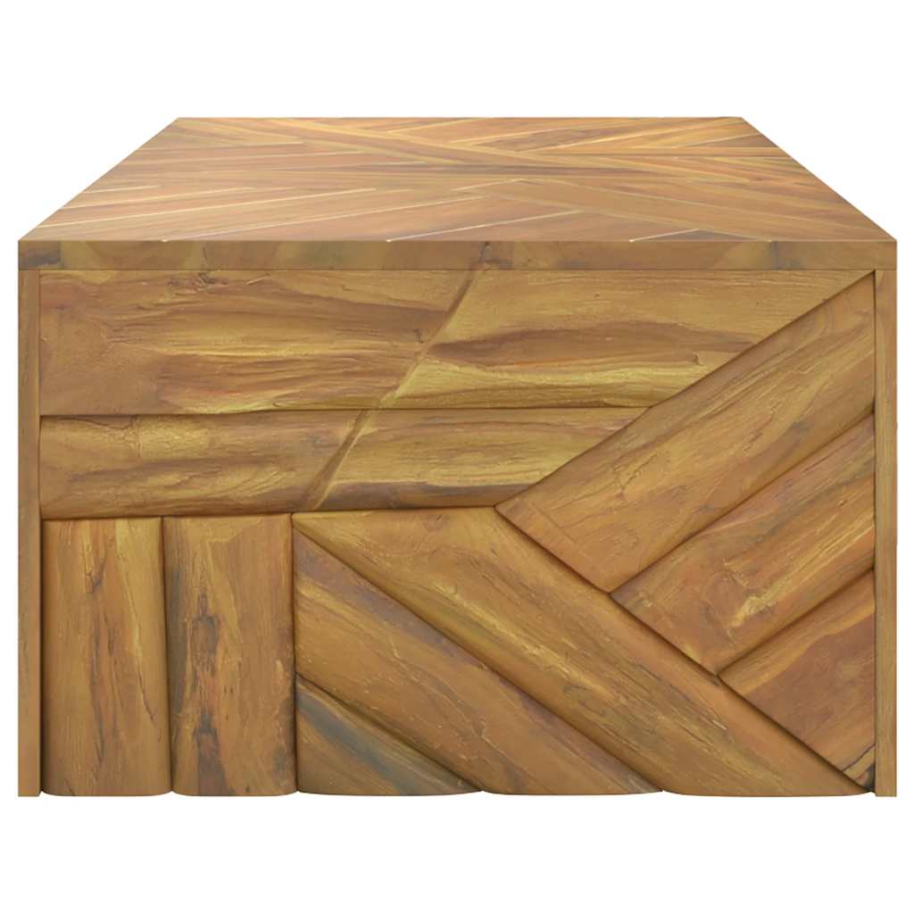 Wandtafel 110x60x38 cm massief teakhout is nu te koop bij PeponiXL, paradijselijk wonen!
