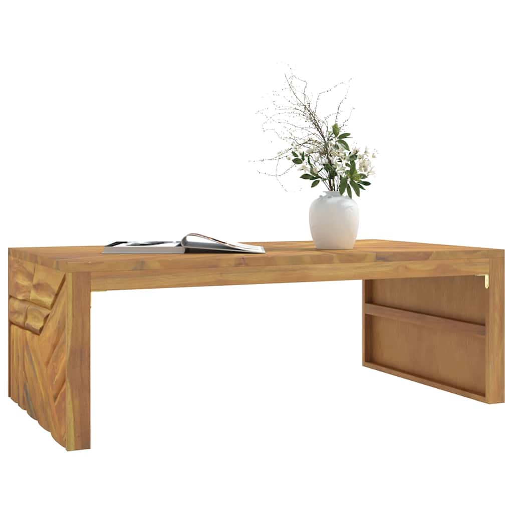 Wandtafel 110x60x38 cm massief teakhout is nu te koop bij PeponiXL, paradijselijk wonen!