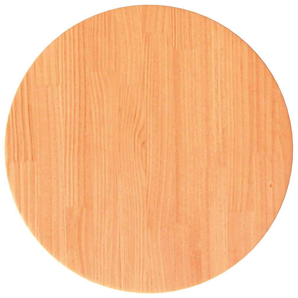 Tafelblad rond Ø40x2,5 cm massief grenenhout wasbruin is nu te koop bij PeponiXL, paradijselijk wonen!