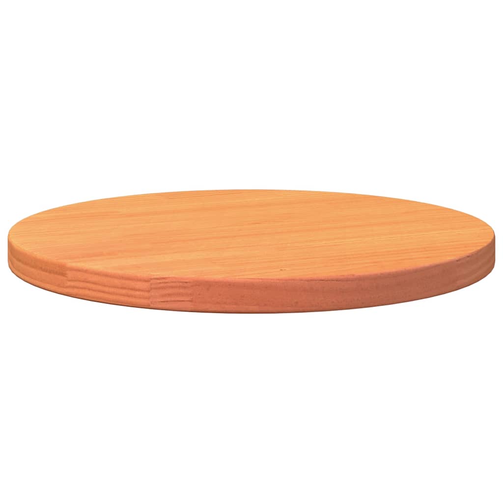 Tafelblad rond Ø40x2,5 cm massief grenenhout wasbruin is nu te koop bij PeponiXL, paradijselijk wonen!