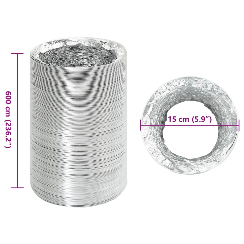 Ventilatieslang Ø15 cm 6 m aluminium is nu te koop bij PeponiXL, paradijselijk wonen!