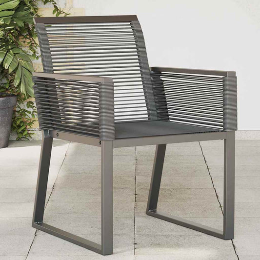 Tuinstoelen 2 st poly rattan zwart is nu te koop bij PeponiXL, paradijselijk wonen!
