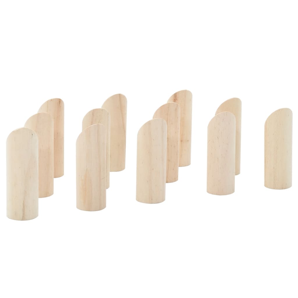 13-delige Nummerkubb spelset met draagtas massief grenenhout is nu te koop bij PeponiXL, paradijselijk wonen!