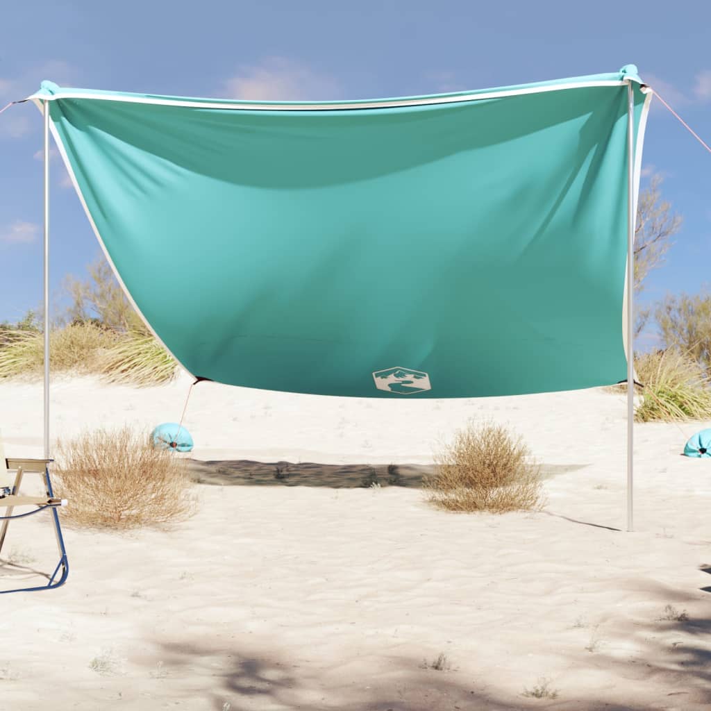 Strandluifel met zandankers 304x300 cm groen is nu te koop bij PeponiXL, paradijselijk wonen!