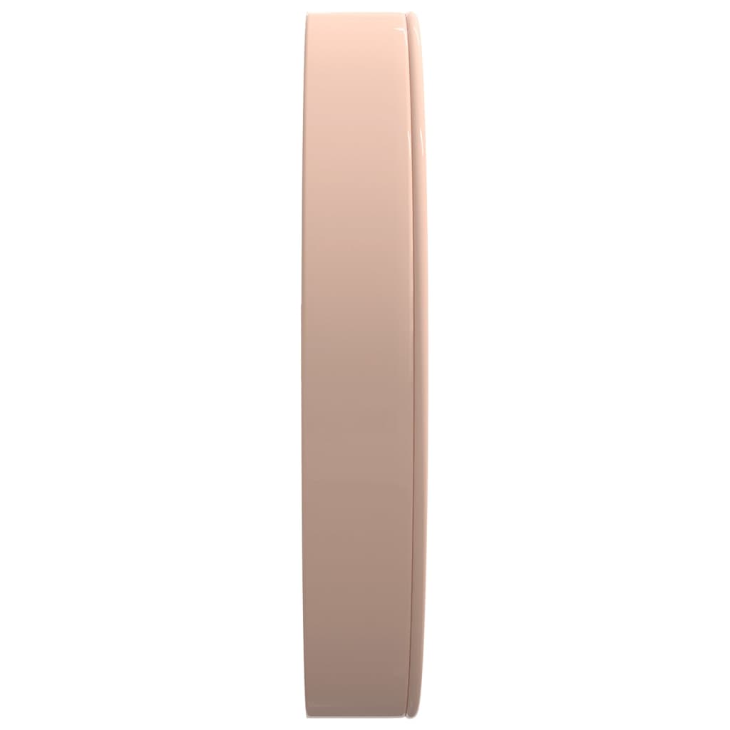 Wandklok Ø29,5 cm polystyreen en glas goudkleurig en wit is nu te koop bij PeponiXL, paradijselijk wonen!