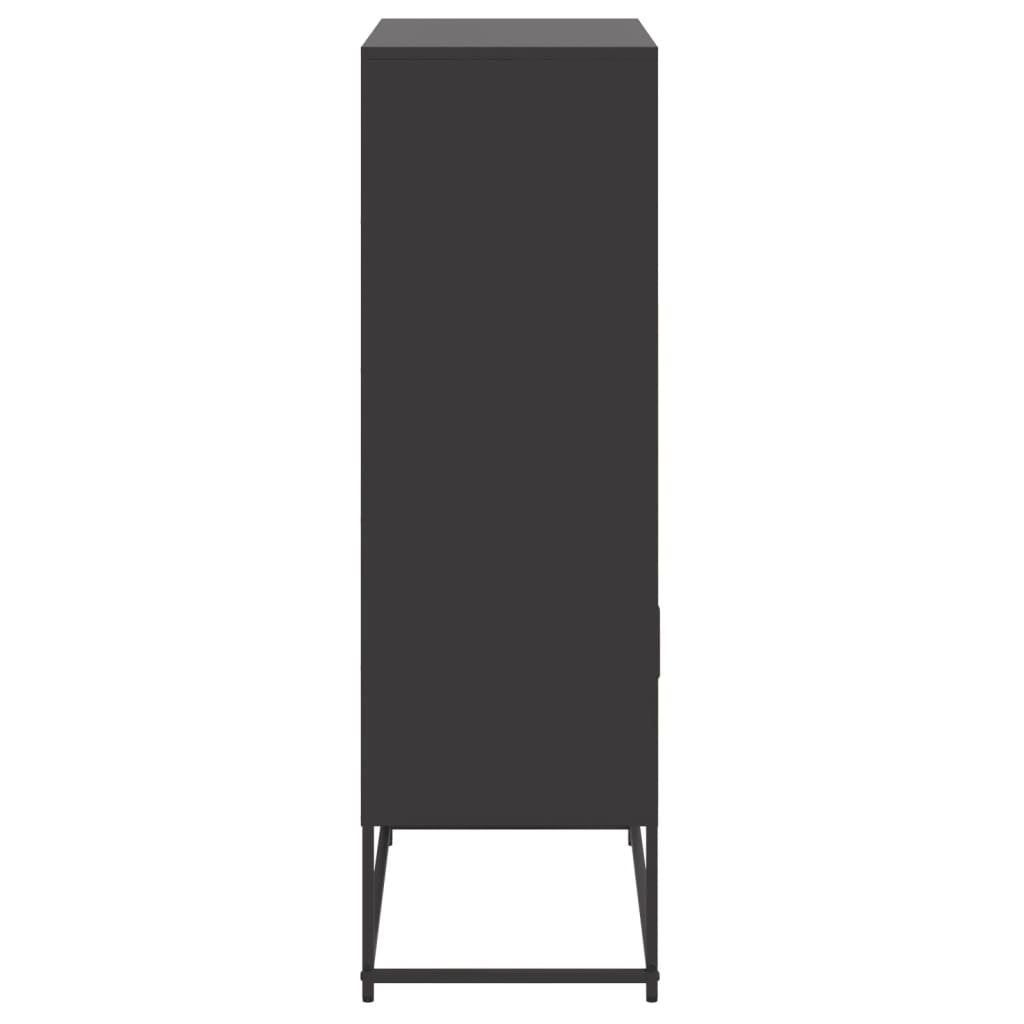 Hoge kast 68,5x38,5x107 cm staal roze is nu te koop bij PeponiXL, paradijselijk wonen!