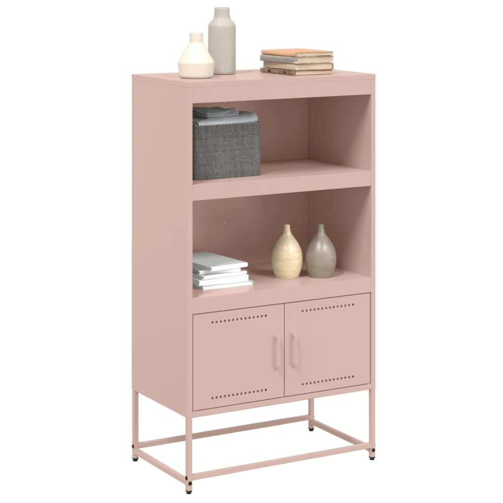 Hoge kast 68,5x38,5x107 cm staal mosterdgeel is nu te koop bij PeponiXL, paradijselijk wonen!