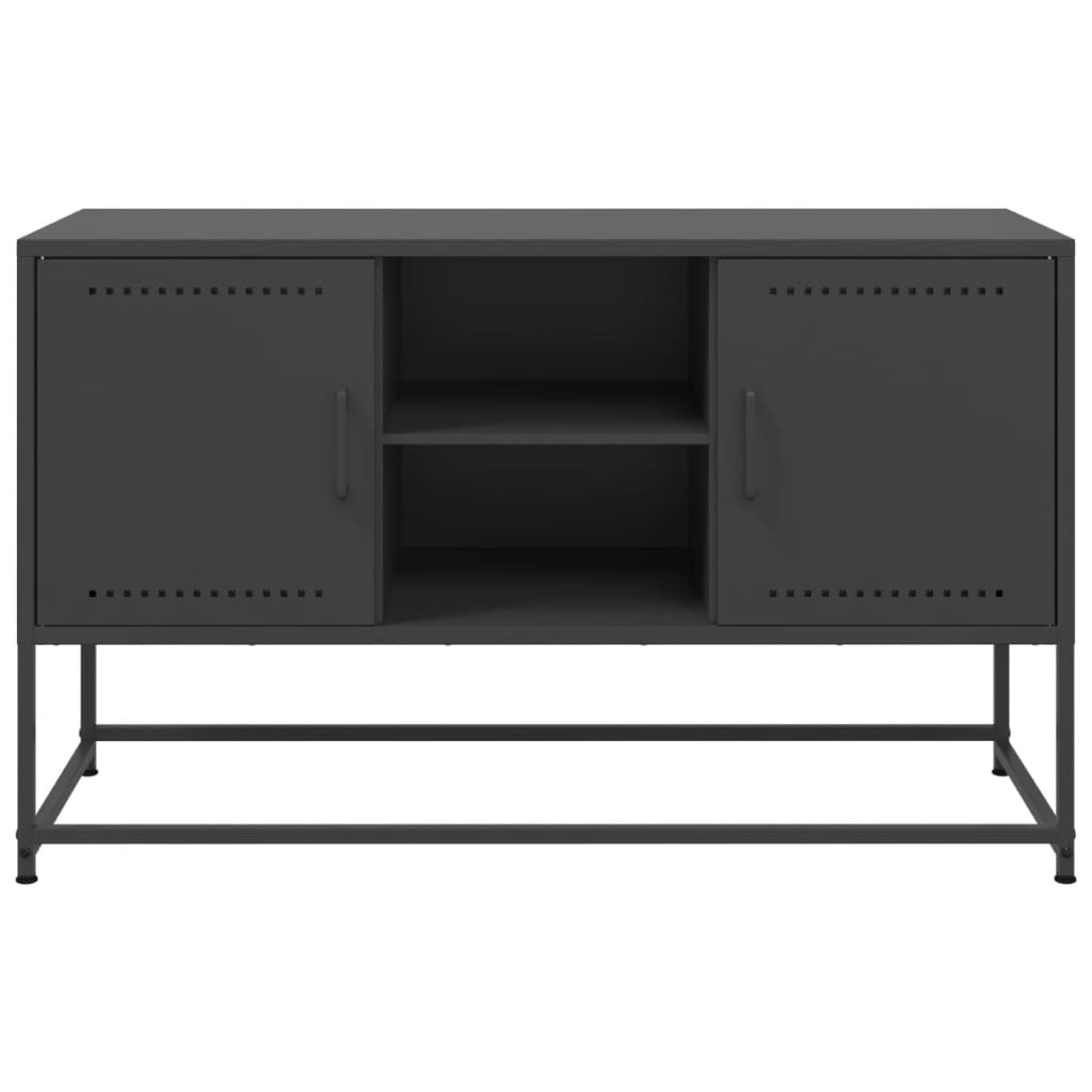 Hoge kast 36x39x123 cm staal zwart is nu te koop bij PeponiXL, paradijselijk wonen!