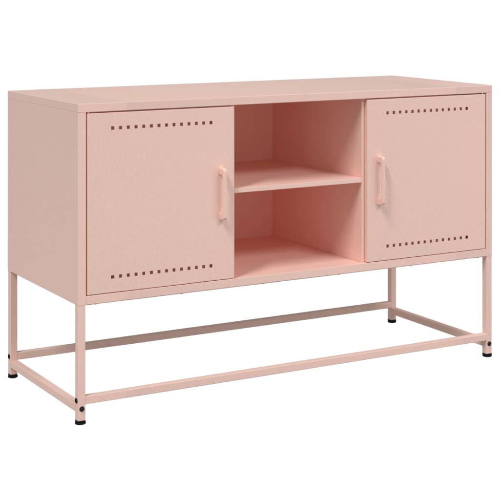 Hoge kast 36x39x123 cm staal roze is nu te koop bij PeponiXL, paradijselijk wonen!