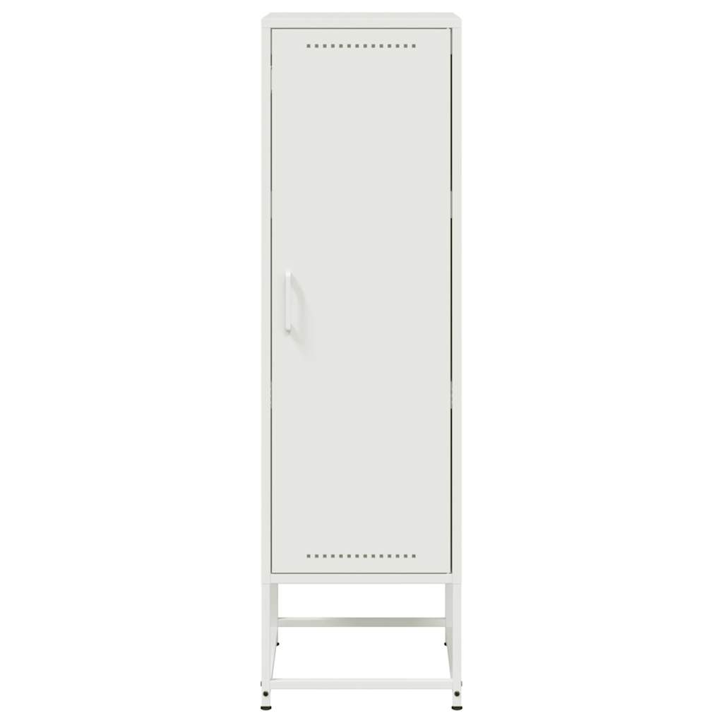 Hoge kast 36x39x123 cm staal wit is nu te koop bij PeponiXL, paradijselijk wonen!