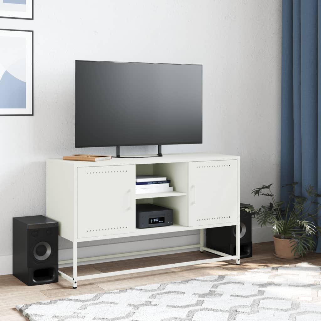 Hoge kast 100,5x39x107 cm staal mosterdgeel is nu te koop bij PeponiXL, paradijselijk wonen!