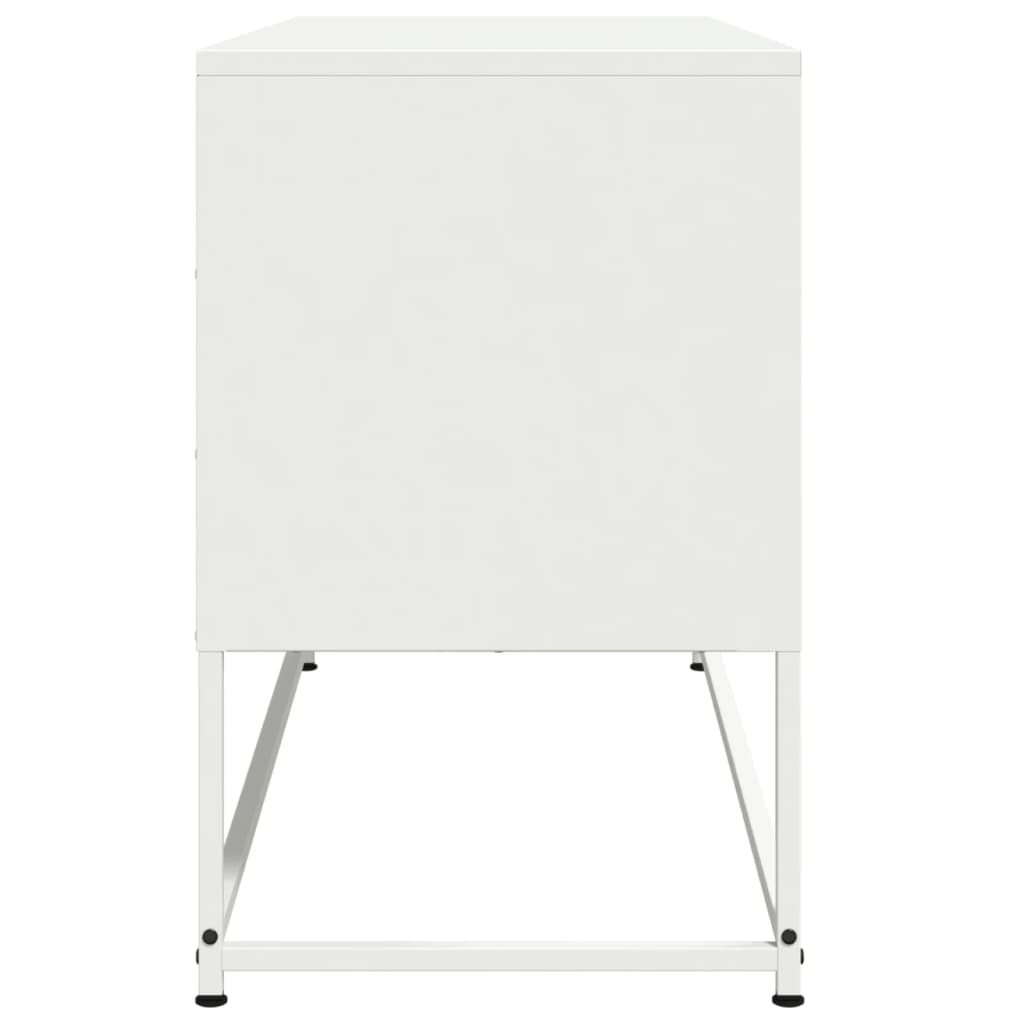 Hoge kast 100,5x39x107 cm staal mosterdgeel is nu te koop bij PeponiXL, paradijselijk wonen!