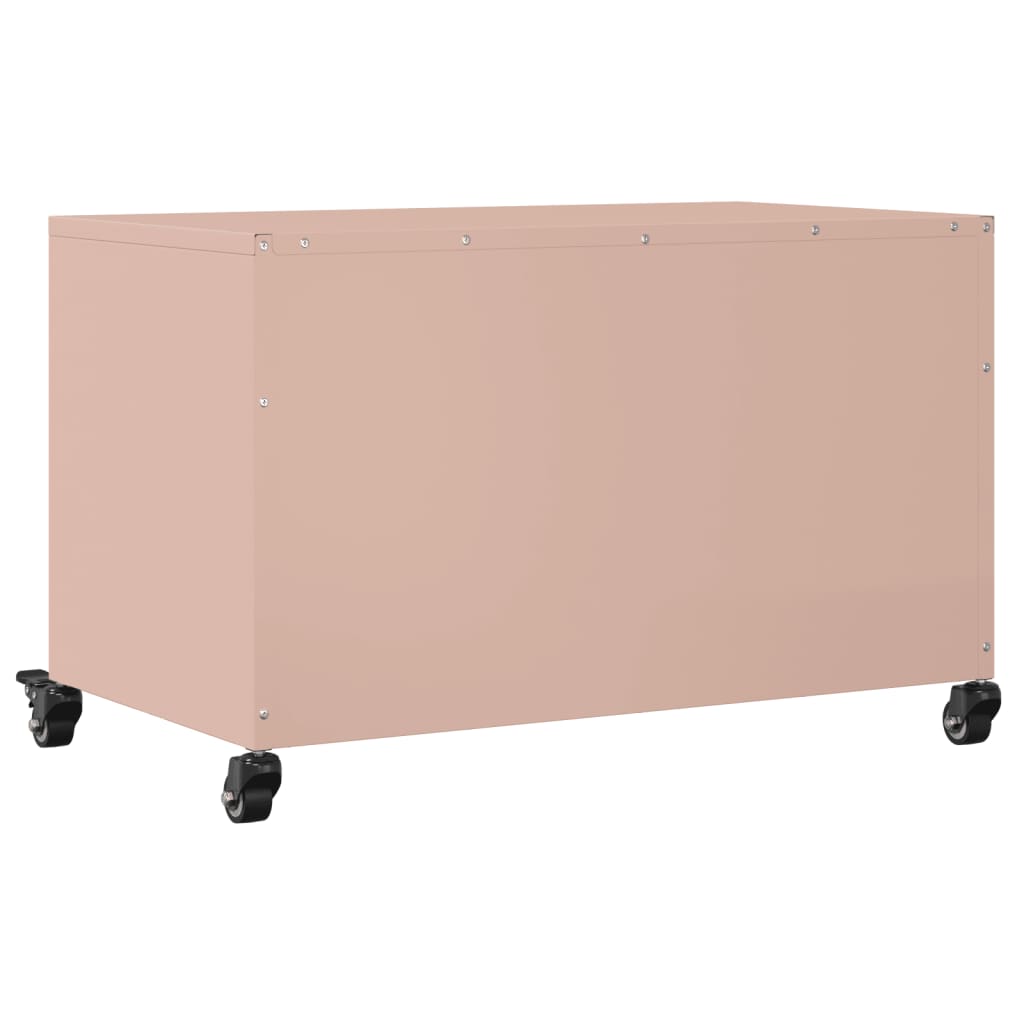 Tv-meubel 68x39x43,5 cm staal roze is nu te koop bij PeponiXL, paradijselijk wonen!