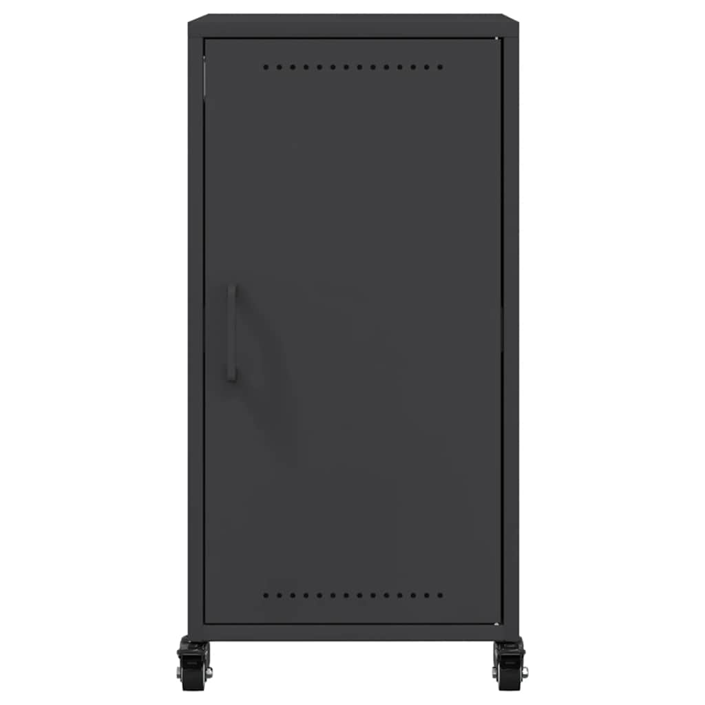 Dressoir 36x39x72 cm staal zwart