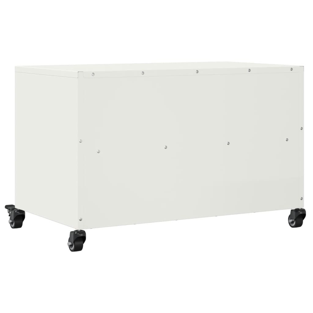 Tv-meubel 68x39x43,5 cm staal wit is nu te koop bij PeponiXL, paradijselijk wonen!