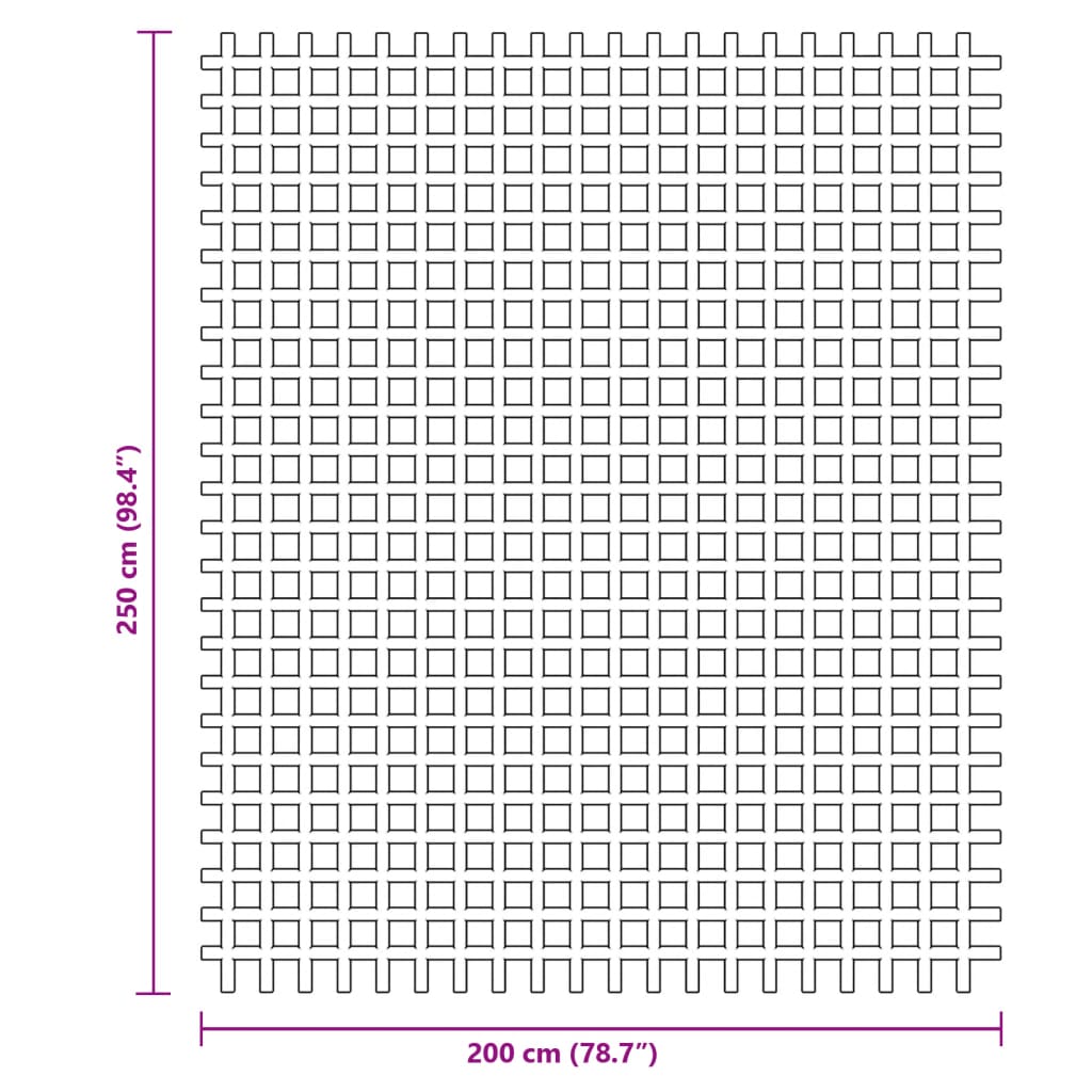 Campingvloermat 2,5x2 m antracietkleurig is nu te koop bij PeponiXL, paradijselijk wonen!