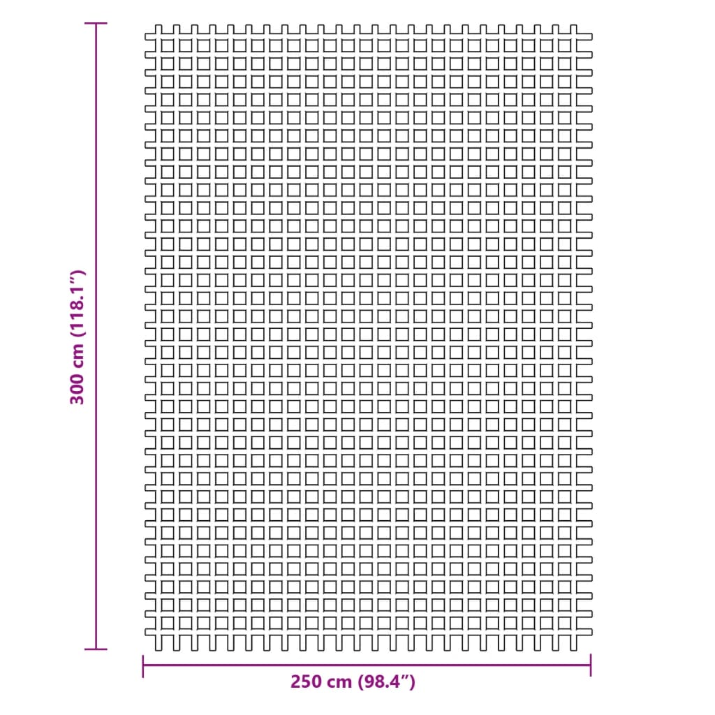 Kampeerkleed 3x2,5 m antracietkleurig is nu te koop bij PeponiXL, paradijselijk wonen!