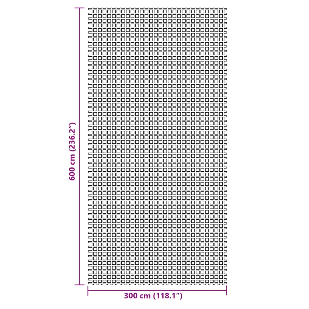 Kampeerkleed 6x3 m antracietkleurig is nu te koop bij PeponiXL, paradijselijk wonen!