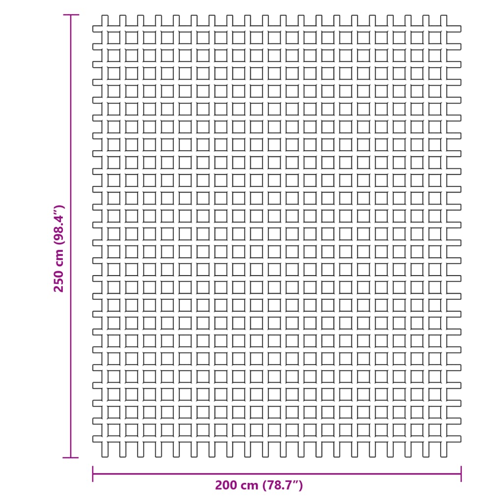 Kampeerkleed 2,5x2 m blauw is nu te koop bij PeponiXL, paradijselijk wonen!