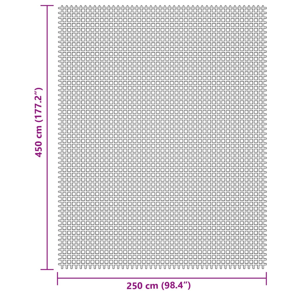 Kampeerkleed 4,5x2,5 m lichtgrijs is nu te koop bij PeponiXL, paradijselijk wonen!