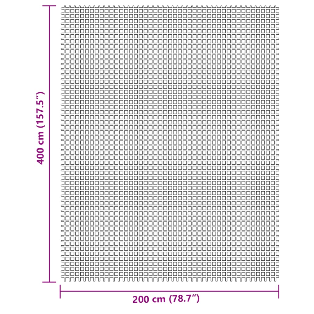 Kampeerkleed 4x2 m crèmekleurig is nu te koop bij PeponiXL, paradijselijk wonen!