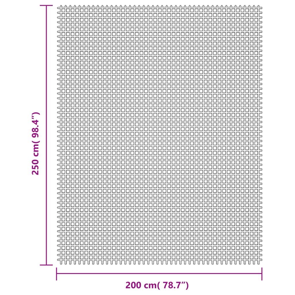 Kampeerkleed 2,5x2 m crèmekleurig is nu te koop bij PeponiXL, paradijselijk wonen!