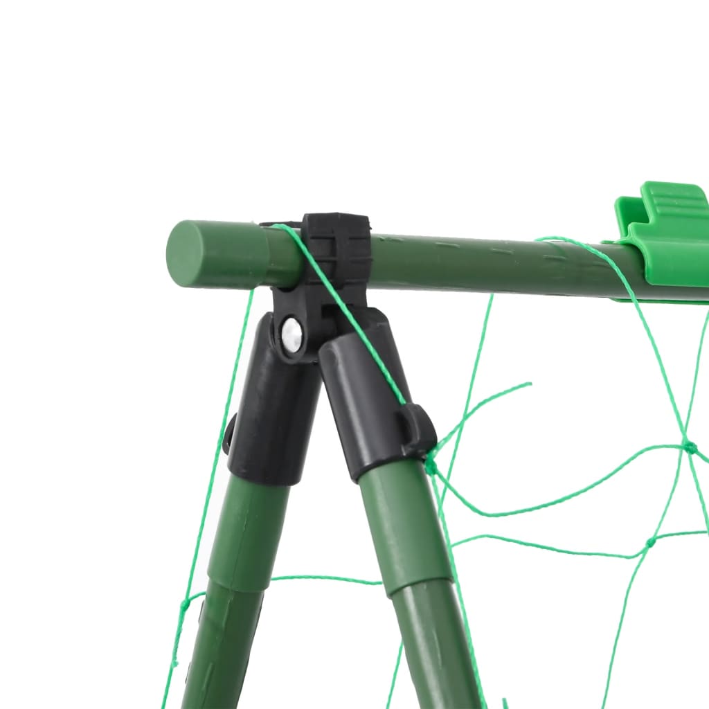 Plantenklimrekken 2 st A-frame staal is nu te koop bij PeponiXL, paradijselijk wonen!