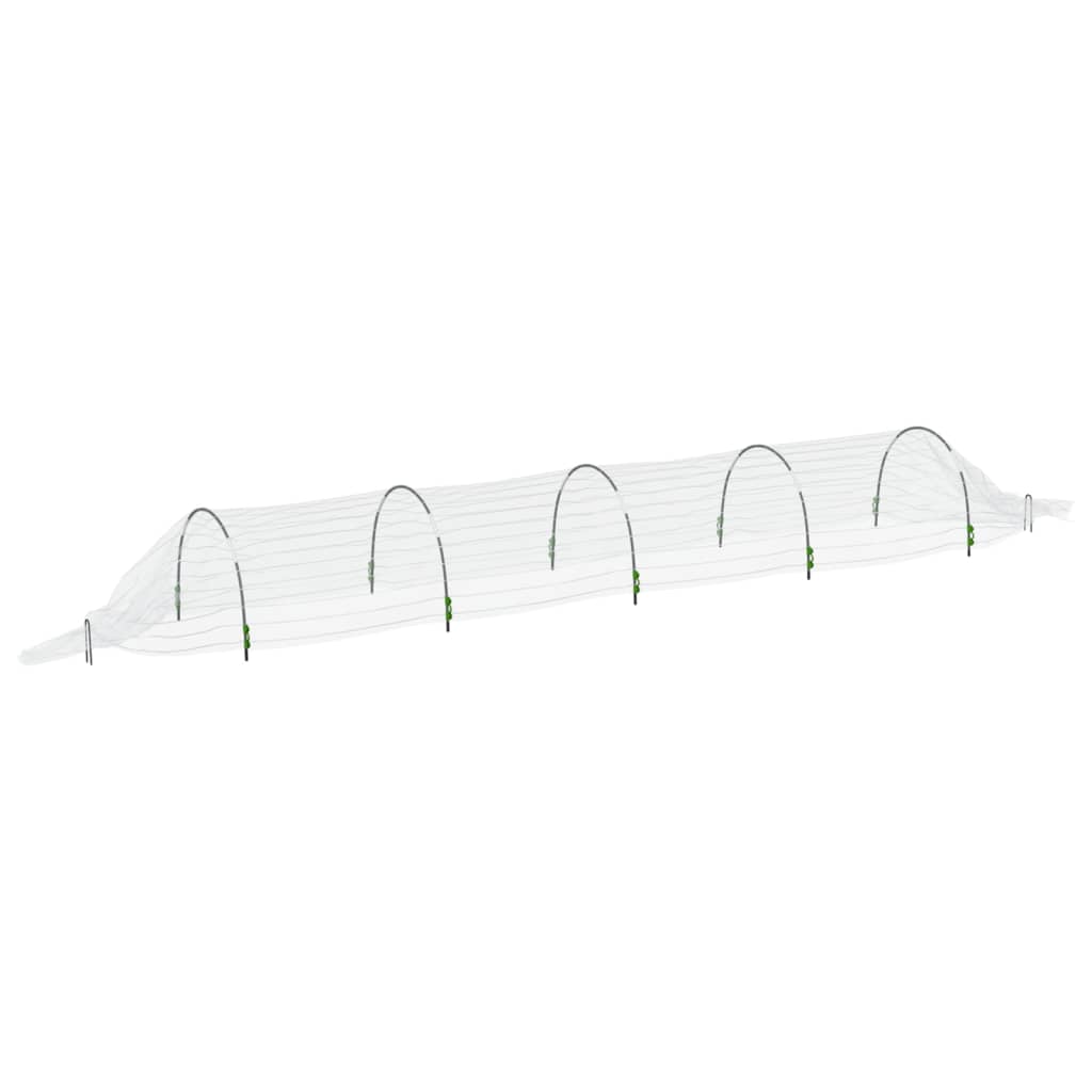 Kweektunnels 4 st 1,5x5 m glasvezel en polypropeen is nu te koop bij PeponiXL, paradijselijk wonen!