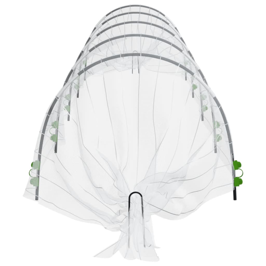 Kweektunnels 4 st 1,5x5 m glasvezel en polypropeen is nu te koop bij PeponiXL, paradijselijk wonen!