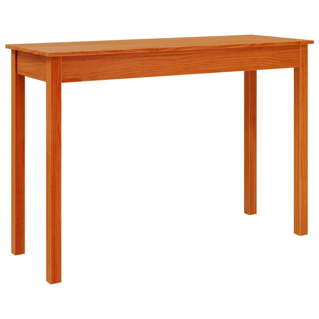 Wandkast 110x40x75 cm massief grenenhout wasbruin is nu te koop bij PeponiXL, paradijselijk wonen!