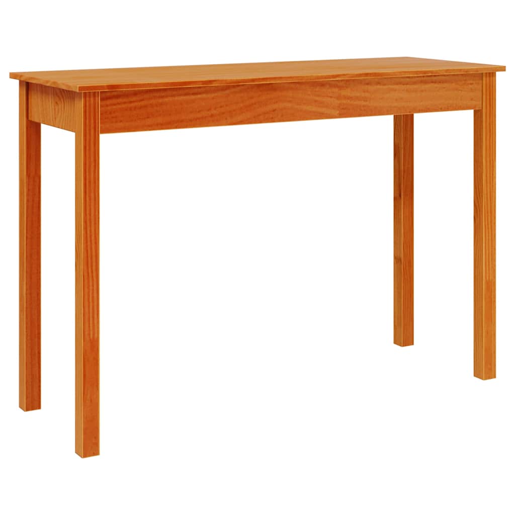 Wandkast 110x40x75 cm massief grenenhout wasbruin is nu te koop bij PeponiXL, paradijselijk wonen!