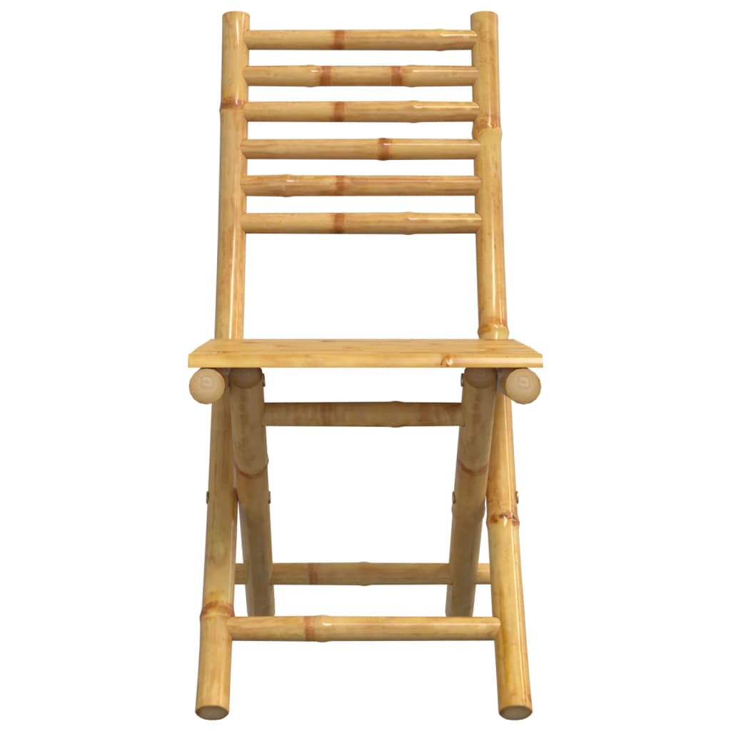 Tuinstoelen 2 st inklapbaar 43x54x88 bamboe is nu te koop bij PeponiXL, paradijselijk wonen!