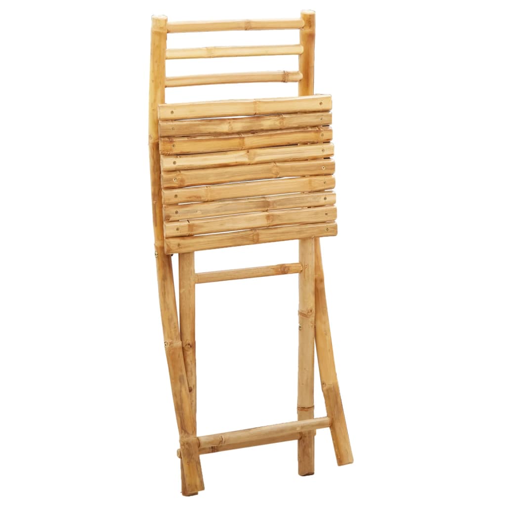 Tuinstoelen 2 st inklapbaar 43x54x88 bamboe is nu te koop bij PeponiXL, paradijselijk wonen!