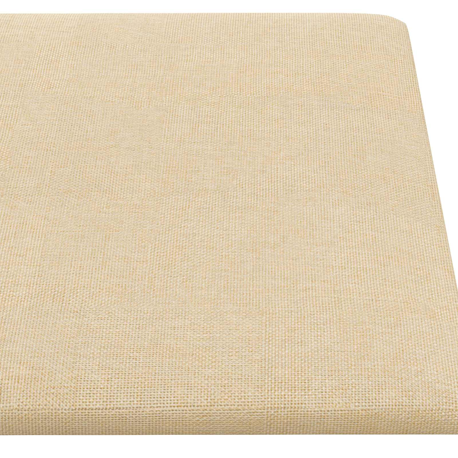 Wandhoofdbord 12 pcs Crème 30 x 15 cm Stof is nu te koop bij PeponiXL, paradijselijk wonen!