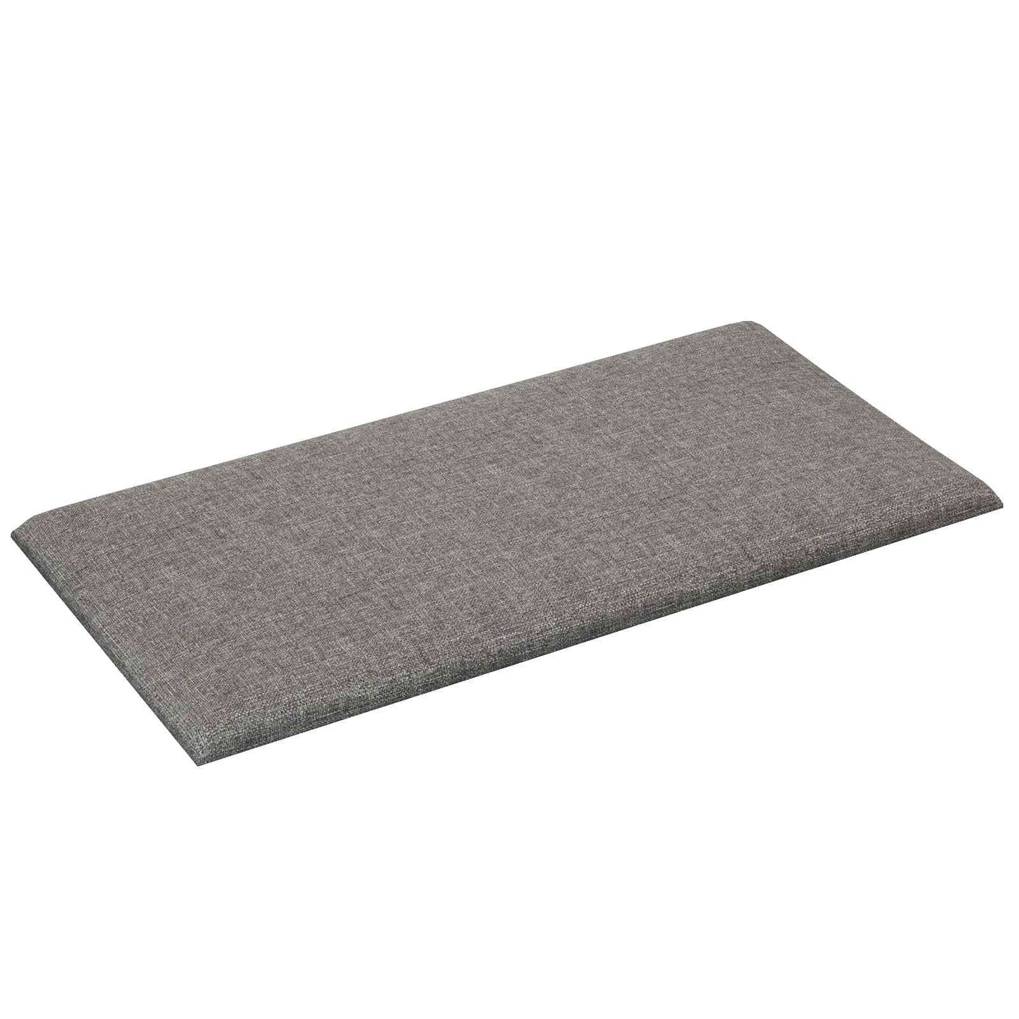 Wandhoofdbord 12 pcs Lichtgrijs 30 x 15 cm Stof is nu te koop bij PeponiXL, paradijselijk wonen!