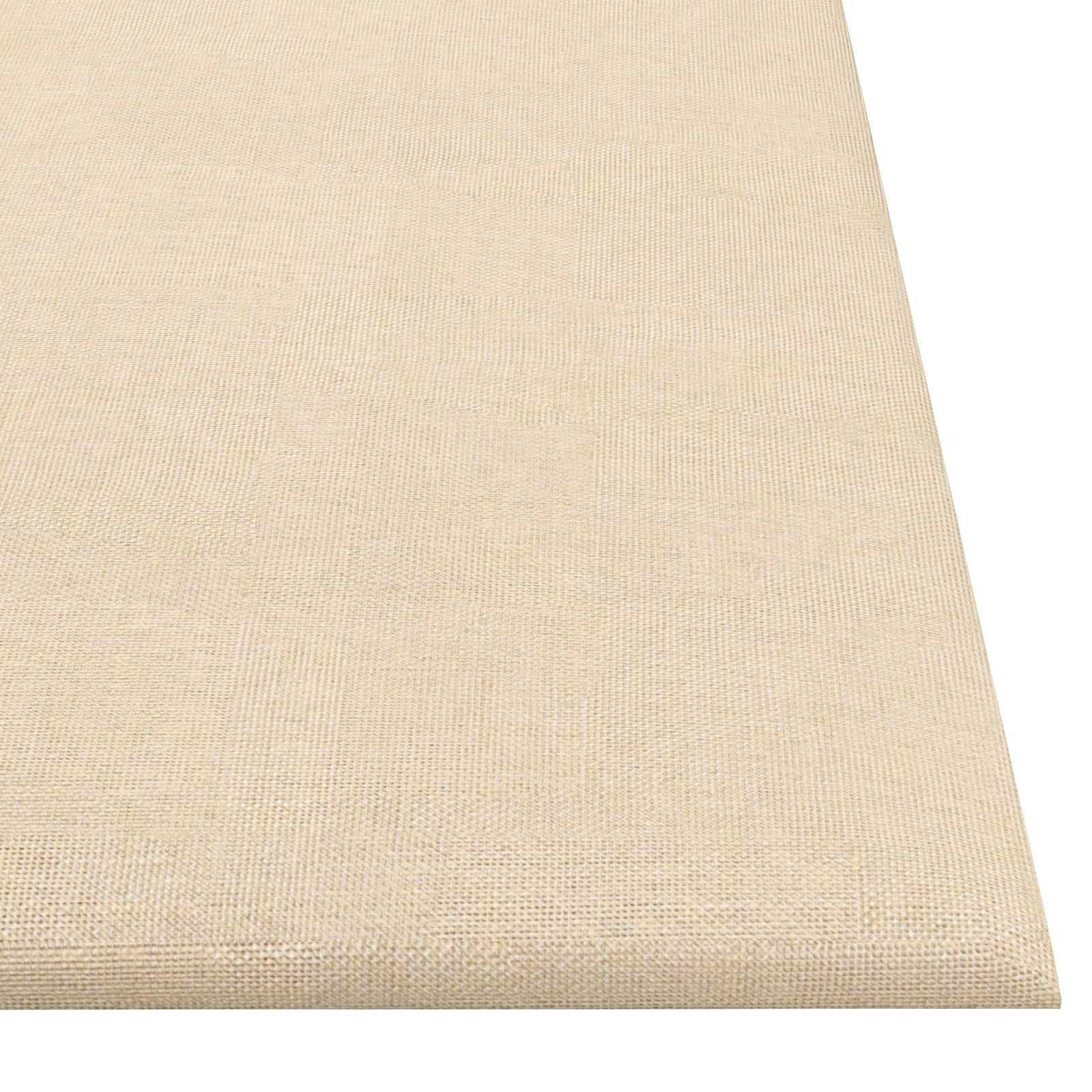 Wandhoofdbord 12 pcs Crème 30 x 30 cm Stof is nu te koop bij PeponiXL, paradijselijk wonen!