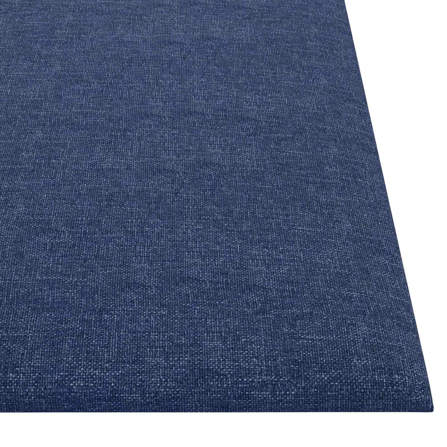Wandhoofdbord 12 pcs Blauw 30 x 30 cm Stof is nu te koop bij PeponiXL, paradijselijk wonen!