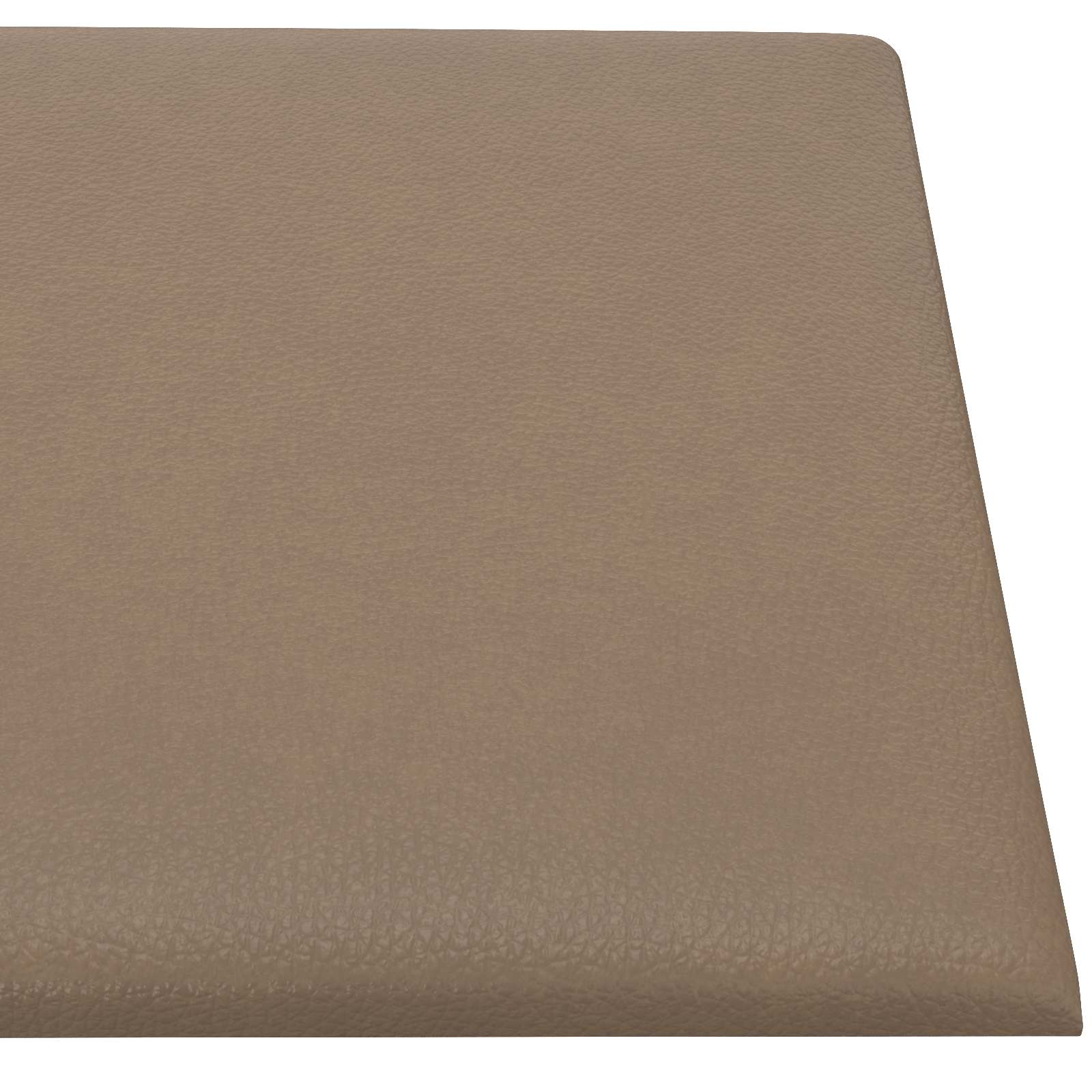 Wandhoofdbord 12 pcs Cappuccino 30 x 30 cm Stof is nu te koop bij PeponiXL, paradijselijk wonen!