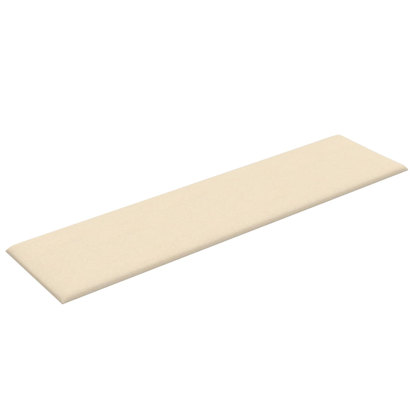 Wandhoofdbord 12 pcs Crème 60 x 15 cm Stof is nu te koop bij PeponiXL, paradijselijk wonen!
